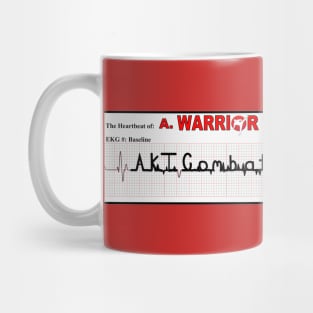 Heartbeat of A Warrior Mug